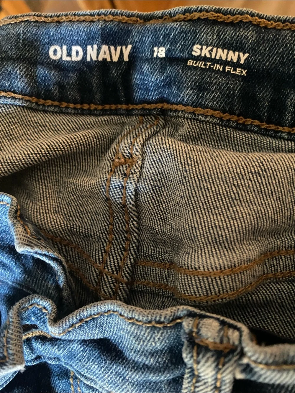 Old Navy Boys Medium Blue Skinny Denim Jeans